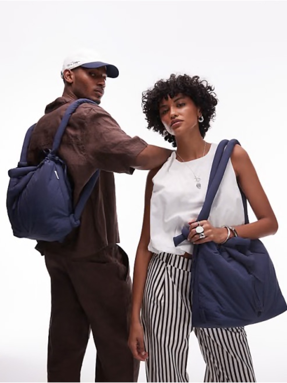 Olend navy purse backpack